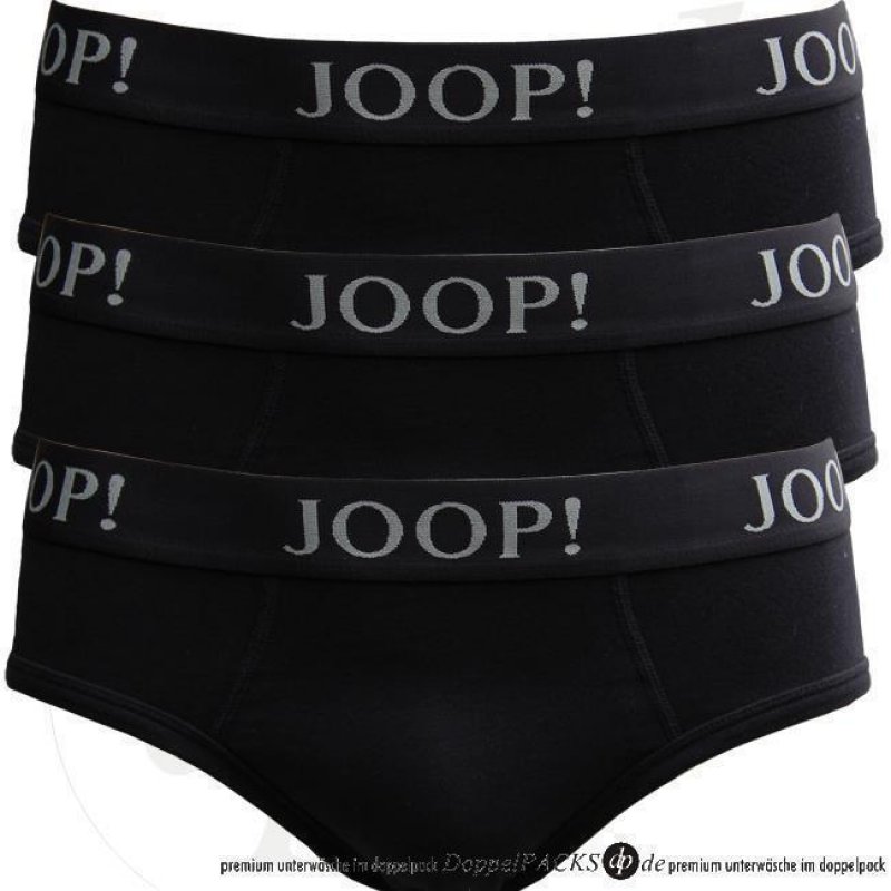 JOOP! 3er Pack Slips Sport Slip Brief Herrenslips WEIß GRAU SCHWARZ / BOXER SHORTS XL 54 7 3x
