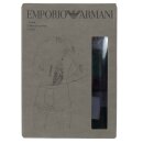 EMPORIO ARMANI Herren Boxershorts Trunks Essential Logolabel 3er Pack Stretch Cotton XXL 3Boxer/Stone/Pine/Peacoat