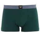 EMPORIO ARMANI Herren Boxershorts Trunks Essential Logolabel 3er Pack Stretch Cotton XXL 3Boxer/Stone/Pine/Peacoat