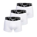 Emporio Armani Herren Boxershorts 3er Pack | Trunk Bold Monogram S-XXL Weiß Dunkelblau Schwarz EM000259 AF14131