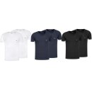 Emporio Armani Herren T-Shirt 2er Pack | Baumwolle &...
