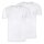 Emporio Armani Herren T-Shirt 2er Pack | Baumwolle & Elasthan Regular Fit Farbe Weiß Dunkelblau Schwarz Größe S-XXL EM000392_AF_14132