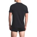 Emporio Armani Herren T-Shirt 2er Pack | Baumwolle & Elasthan Regular Fit Farbe Schwarz Größe XXL EM000392 AF14132