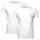 Emporio Armani Herren T-Shirt Rundhals 2er Pack | Baumwolle & Elasthan Regular Fit Farbe Weiß Dunkelblau Schwarz Größe S-XXL EM000391 AF14132