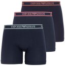 Emporio Armani Herren Boxershorts 3er Pack etwas länger am Bein Core Logoband Schwarz AF20669 EM000261