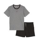 Marc O´Polo Herren Pyjama kurzer Schlafanzug Lounge Set Rundhals Mix & Match