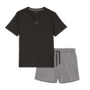 Marc O´Polo Herren Pyjama kurzer Schlafanzug Lounge Set Rundhals Mix & Match