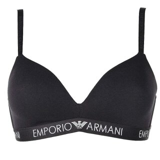 EMPORIO ARMANI Damen Bustier BH Padded Triangle BRA Cotton 1er Pack