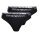 EMPORIO ARMANI Damen Slips Brazilian Briefs (2er Pack) Weiß o Schwarz