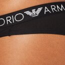 EMPORIO ARMANI Damen Slips Briefs (2er Pack) Weiß oder Schwarz Schwarz/Black M