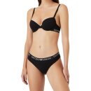 EMPORIO ARMANI Damen Stringtanga Thong (2er Pack) Weiß oder Schwarz