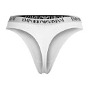 EMPORIO ARMANI Damen Stringtanga Thong (2er Pack) Weiß oder Schwarz