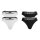 EMPORIO ARMANI Damen Stringtanga Thong (2er Pack) Weiß oder Schwarz