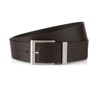 Hugo Boss Herren Gürtel   BUD  Dunkelbraun  Gr. 80