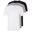 Hugo Boss 3er Pack V Neck T Shirts XL Weiss Grau Schwarz