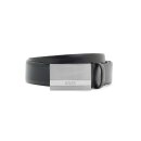 Hugo Boss echt Leder Herrengürtel Größe 110 BAXTON