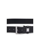 BOSS Herren Gürtel Connio Größe 115 Farbe 001 Schwarz