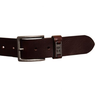 HUGO BOSS  Leder Gürtel   Größe   80   dark brown