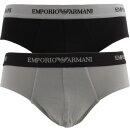 Emporio Armani 2er Pack Slips Mini Brief    1xGrau...