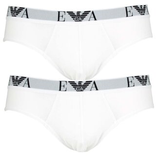 Emporio Armani 2 Pack Slips Mini  CC715   2x weiß  white      M