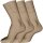 HUGO BOSS 6 Paar  Business Socken    261 Beige  43 - 46