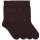 HUGO BOSS 6 Paar  Business Socken    206 Dunkelbraun 39 - 42
