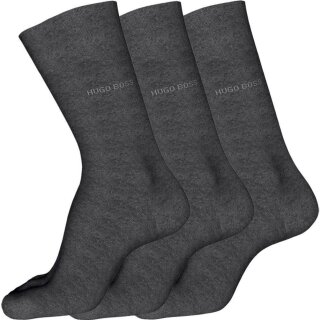 HUGO BOSS 6 Paar  Business Socken    012 Anthrazit 43 - 46