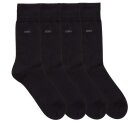 HUGO BOSS 6 Paar  Business Socken    001 Schwarz  43 - 46