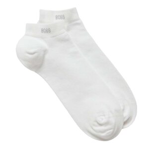 BOSS Sneaker Socke 2er Pack Weiß 43-46
