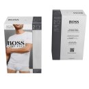 HUGO BOSS 2er Pack NEU T Shirts Rundhals CREW NECK TEE T- Shirt 100  2x weiß white  S (4) 48