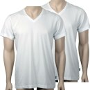 JOCKEY 2er Pack V-Neck T-Shirt      Weiß   3XL