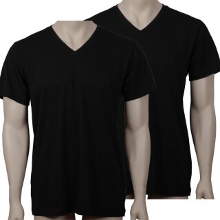 JOCKEY 2er Pack V-Neck T-Shirt      Schwarz 5XL