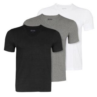 Boss V Shirts 3er Pack    M       weiß grau schwarz Mix