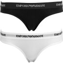 EMPORIO ARMANI 2P Brief Slips weiß schwarz S
