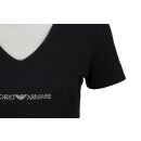 EMPORIO ARMANI 1P Damen V-Neck T-Shirts       schwarz XS