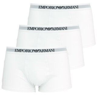 EMPORIO ARMANI 3P Boxershorts   3 x weiß   S