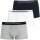 EMPORIO ARMANI 3P Boxershorts   weiß grau blau   L