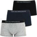 EMPORIO ARMANI 3P Boxershorts   blau grau schwarz   L