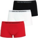 EMPORIO ARMANI 3P Boxershorts   weiß rot schwarz L
