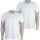 EMPORIO ARMANI 2P O-NECK RUNDHALS T-SHIRT 2 weiss S