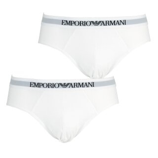 EMPORIO ARMANI 2P HERREN MINI BRIEFS                2 weiss  white XL