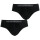 EMPORIO ARMANI 2P HERREN MINI BRIEFS               2 schwarz  black L
