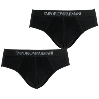 EMPORIO ARMANI 2P HERREN MINI BRIEFS                2 schwarz  black XL