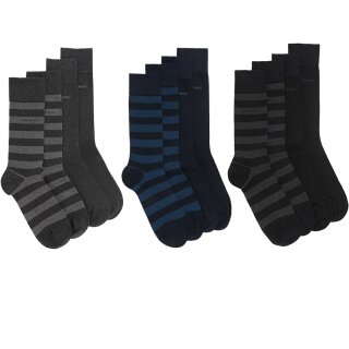 2er Pack BOSS Socken Farbwahl verstärkte Belastungszonen Comfortbund 39-42 43-46
