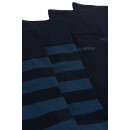 HUGO BOSS 2 Pack Herren Socken 401  Dunkelblau 43-46