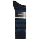 HUGO BOSS 2 Pack Herren Socken 401  Dunkelblau 43-46