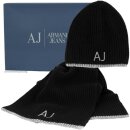 ARMANI JEANS AJ Herren Mütze Schal