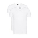 HUGO BOSS Slim Fit stretch Herren V-Neck T-Shirts Farbe Weiß  Gr.L  2 x V Shirts