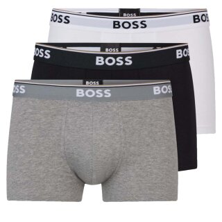 3er Pack BOSS Boxershorts Vorteilspack 1 x weiß 1 x grau 1 x schwarz M 3er Pack