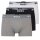 3er Pack BOSS Boxershorts Vorteilspack 1 x weiß 1 x grau 1 x schwarz XXL 3er Pack